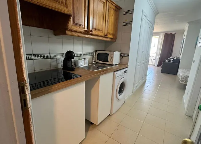 Estudios Horizon Golf Del Sur - Piscina, Terraza Y Cerca Del Mar 3* سان ميغيل ذي أبونا